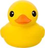 Christmas Duck: classic yellow
