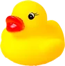 Christmas Duck: red lips