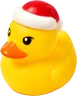 Costume Duck: santa hat