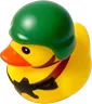 Costume Duck: army helmet